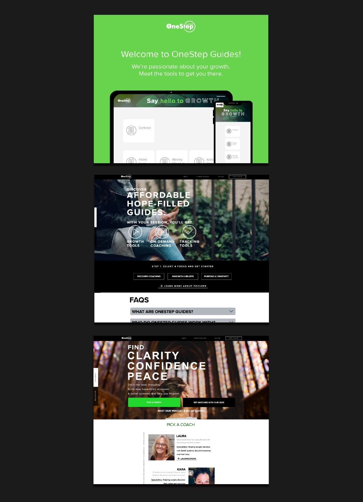One Step Guides Web Design