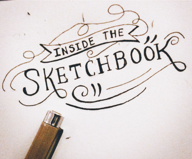 Inside the sketchbook of a graphic designer in Northern California